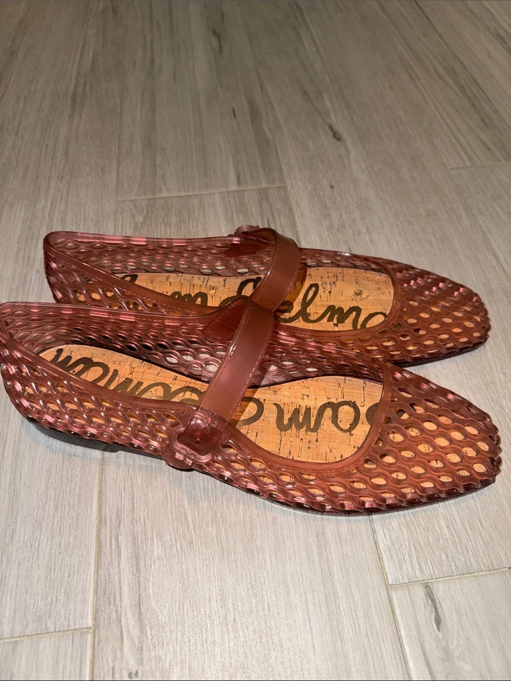 Sam Edelman Mesh Jelly Mary Jane Flats - Picture 5 of 6